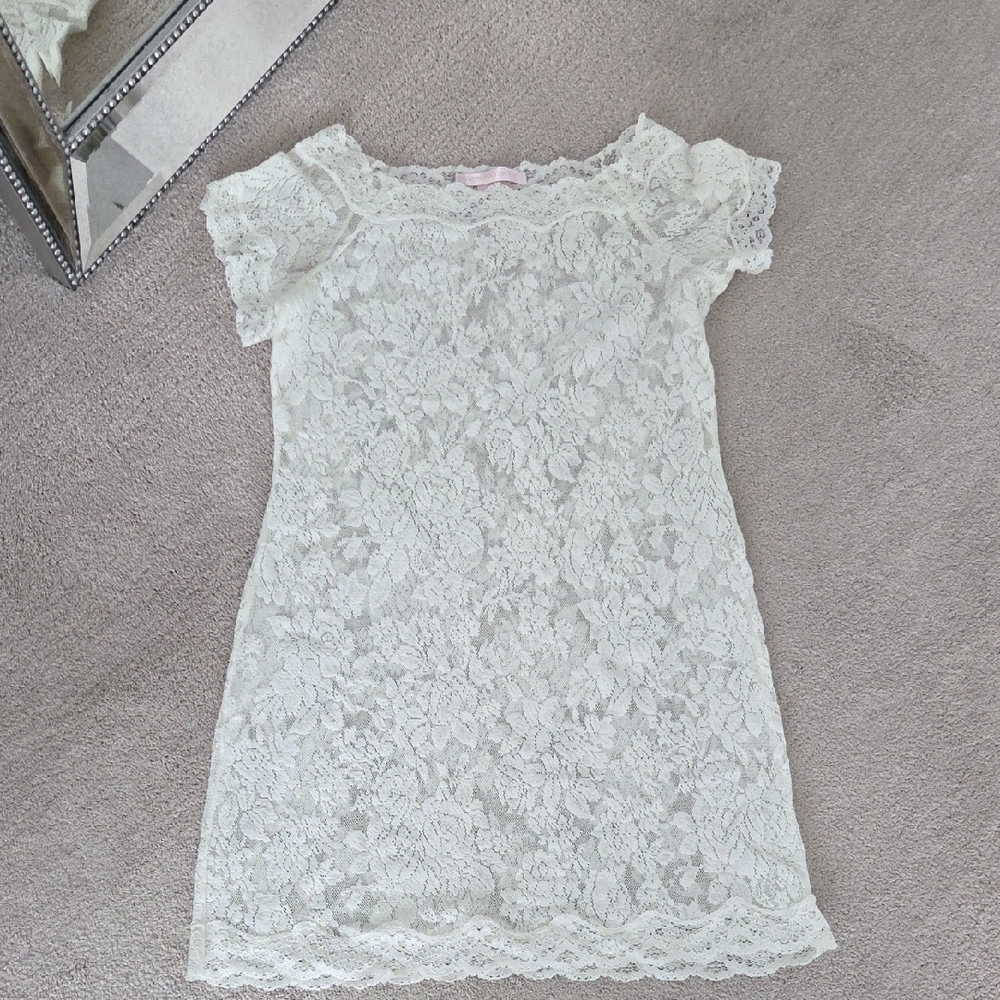 Victoria's Secret White Lace Nightdress